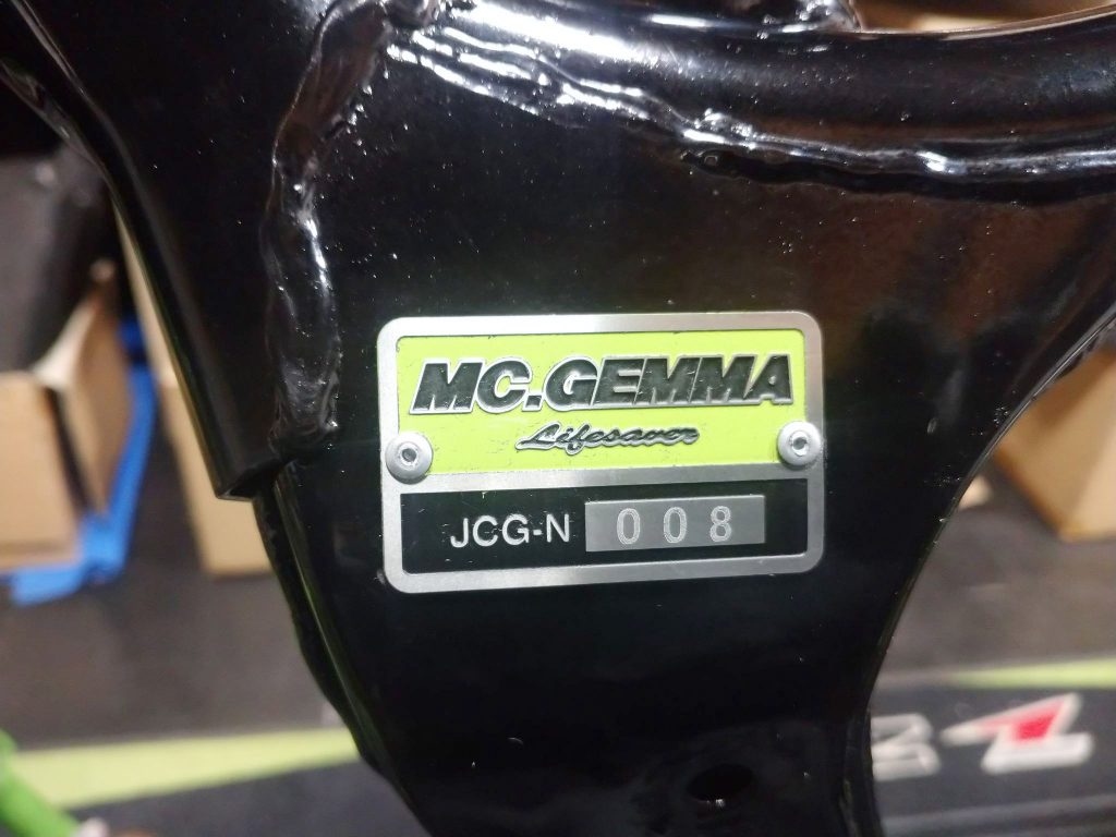MC GEMMAさんが、頑張って制作しているJCG-Nフレーム